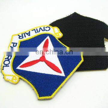 Fabric Custom Security Iron on Embroidered Badges for Jacket photo-3