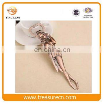 Fashion Beautiful Lady Shaped Alloy Beer Bottle Opener