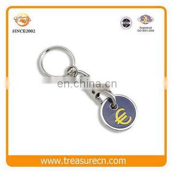 Custom Enamel Metal Coin Holder Keychain Manufacturers In China