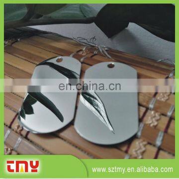 Wholesale Metal Mirror Dog Tag Blank Dog Tag photo-3