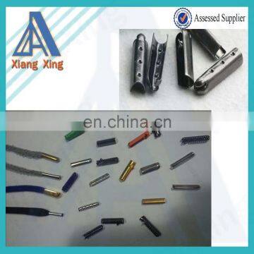 Professional custom metal shoelace tips with your logo
