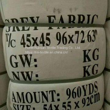 Plain Weave Twill 63 Grey Fabric Manufacturer photo-2