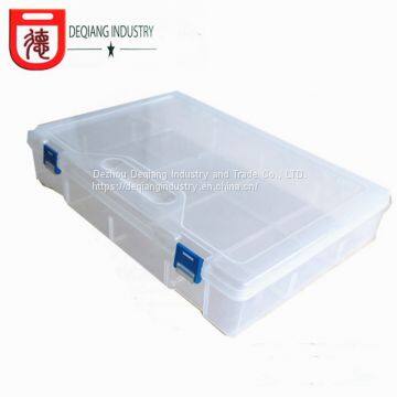 spring collet kit set packing transparent organizer box ER40-24pcs plastic package