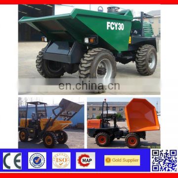 3ton 4x4 hydraulic tipping mini site dumper for sale