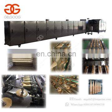 Superior Customer Feedbacks Pizza Ice Cream Cone Making Machine Line Production On Sale photo-2