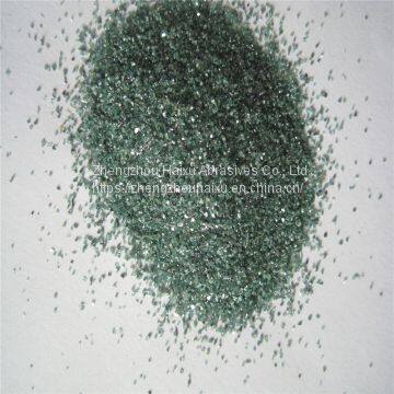SiC 98.5% Metallurgical Grade Green Silicon Carbide for Glass Grinding photo-3