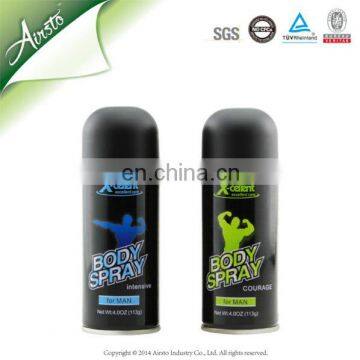 MSDS Certification Effective Black Deodorant Container