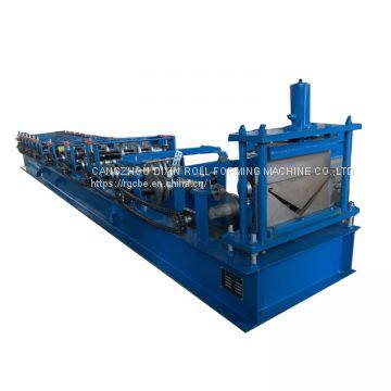 Steel Metal Roof Ridge Cap Tile Cold Roll Forming Machine