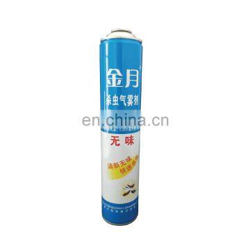 Hebei empty cans for sale 750ml and printed empty aerosol tin can for insecticide spray