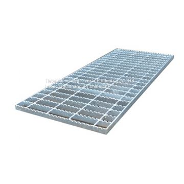 hot dip galvanized platform steel grating, oil platform steel grating