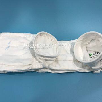 High filtration efficiency low emission Pleated Star filter bag for extreme condition industry