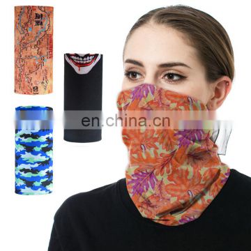 camo breathable outdoor cheap polyester sports headwear bandana ready to ship