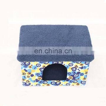 Hot Sale Winter Collapsible Pet Bed Portable Indoor Pet House Bed
