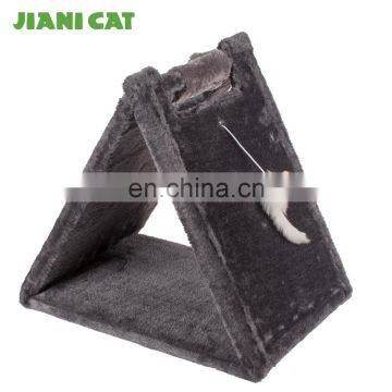 China Factory Triangle Plush Pet Product Cat House photo-3