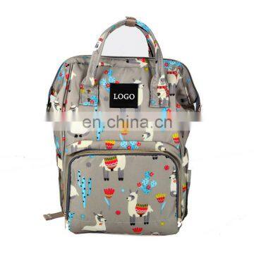 Fashion Diaper Bag Backpack Water Resistant Baby Bag for Women Girls Mum photo-4