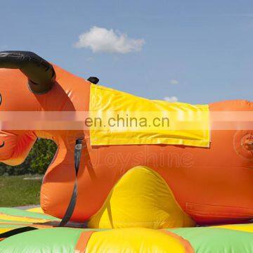 Interactive Adult Inflatable Carnival Game Pull Riding Rodeo Games Sports photo-6
