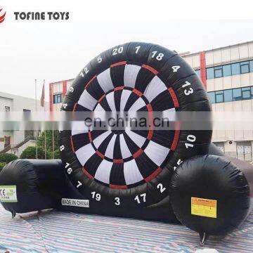 Interactive games inflatable soccer football dart game