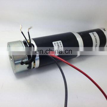 63mm High Torque Low Rpm Electric dc Planetary Gear Motor With Power off Brake and Optical Encoder photo-3