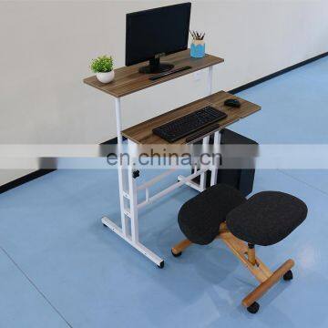 Simple Design Computer Desk With Side Holder photo-5