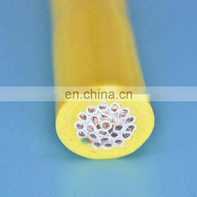 Double-pass jacket torsion resistant 24 cores power drum reeling cable