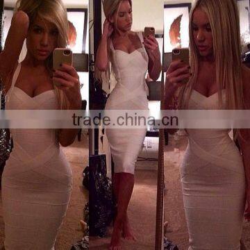 Summer Dress 2014 New Fashion Red Black White Beige Blue Sweetheart Strap Long Midi Ladies Evening Christmas New Year Party Band photo-3