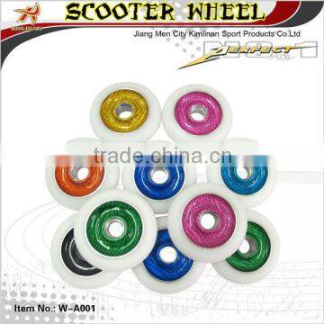 PU SCOOTER WHEEL, STUNT SCOOTER PU WHEEL, METAL CORE PU WHEEL