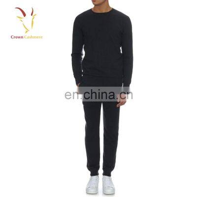 Men's 100% Cashmere Knitted Pants photo-5