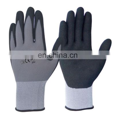 EN388 Certificate Light Duty Nitrile Safety Work Glove