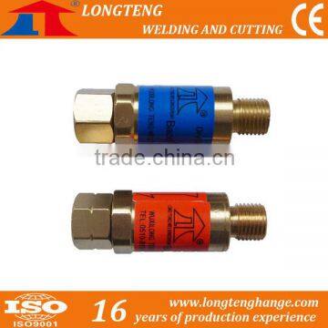 1 / 4 Brass Gas Flashback Arrestor for CNC Cutting Machine Mannufacturer