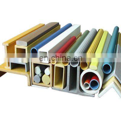 FRP GRP Fiberglass Rectangular Tube, FRP Composite Pultrusion Profile Pultruded FRP Profiles