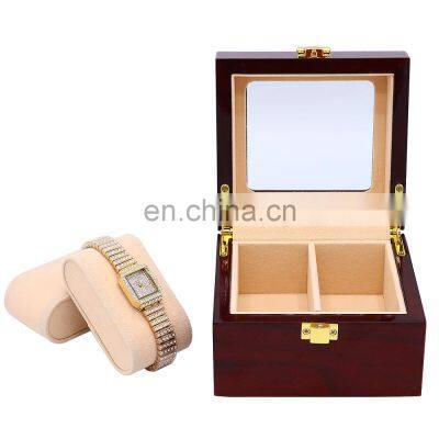 Amazon hot sale wooden storage box for watch