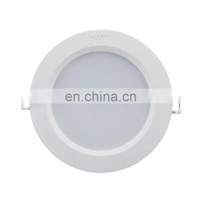 HUAYI Minimalism Design Commercial Indoor Office Columnar PC 5W 7W 9W Recessed Mounted Led Down Light