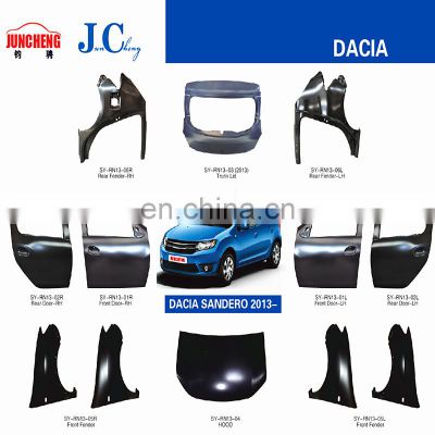 Aftermarket Car door,fender,trunk lid,hood for RE-NAULT DACIA SANDERO 2013- Car  body parts,DACIA body kits