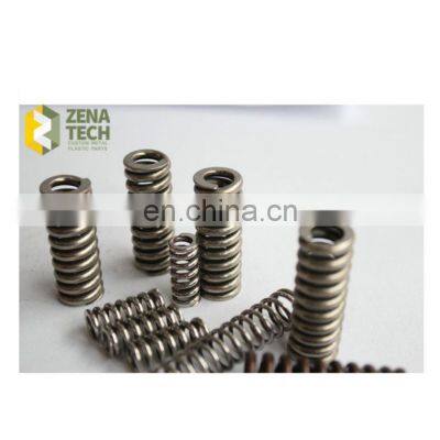 Customized Various Stainless Steel Brass Sus 304/302 Heavy Duty Conical Compression Springs With Nickel Gold Finish photo-5