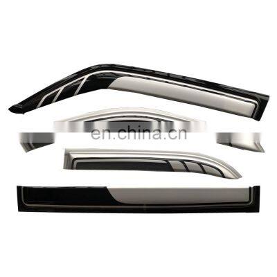 Two Tone Color  Durable Rain Guards Original Type Window Deflectors Vent Deflector Vent Window Visors For Nissan