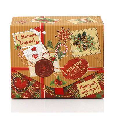 Kraft Paper Packaging Food Salad Pie Boxes Cookie Boxes