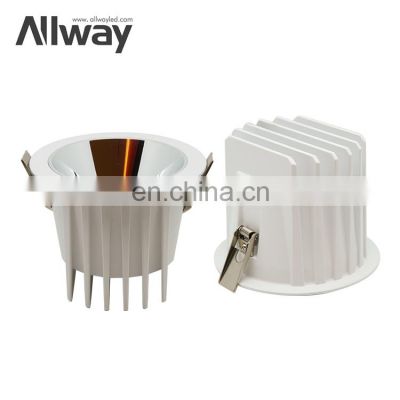 Modern Design Project Installation High Power Ceiling Spot Lighting COB 12W LED Down Lamp