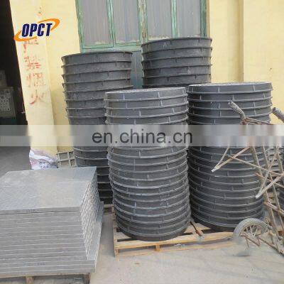 EN124 D400 Plastic Composite Dimensions 60cm Manhole Cover / Plastic Well Mould