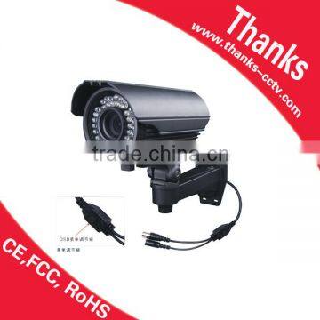 hot sale weatherproof IR camera sony effio-P 700TVL, WDR, cable build in bracket