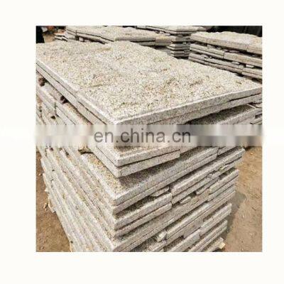 Natural split golden leaf granite Mushroom stone wall panels