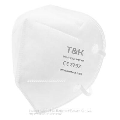 FFP2 Particle Filtering Half Mask (Printed Bag) meets the requirements of EN 149:2001+A1:2009 FFP2