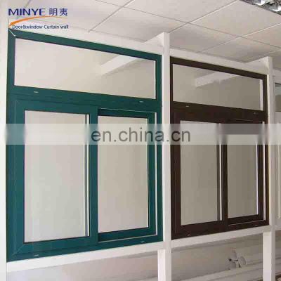 Aluminum security windows/wire mesh screen windows/security wire mesh windows