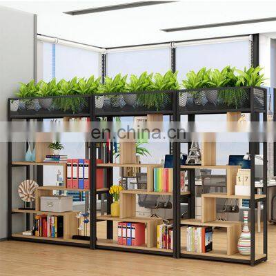 Factory Direct Bookshelf Modern Office Storage Rack Floor Rack With Best Quality photo-4