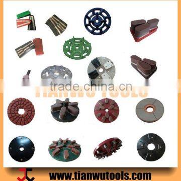 Abrasive diamond stone grinding plate