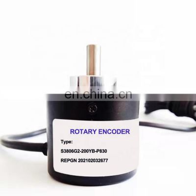 30mm Incremental Autonics Encoder 1024ppr soilid shaft DC5V rotary encoder