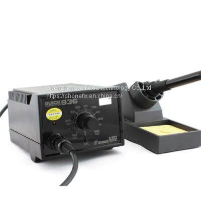 QUICK 936 Digital Soldering Station Adjustable Electronic Soldering Iron For QFP PLCC SOP BGA