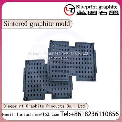 Electronic sintered graphite mold