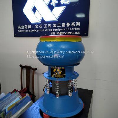 Gemstone Processing Equipment-Aluminum PU Rubber Drum Vibrating Polishing Machine