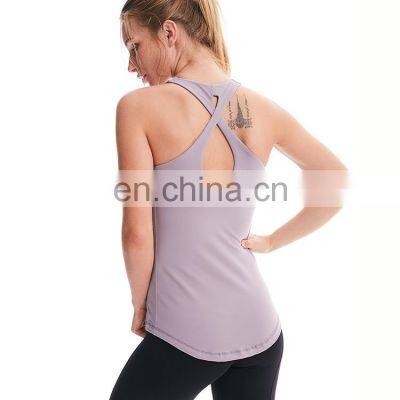 Wholesale High Quality Women Fitness Wear Fashion Design Yoga Tank Tops photo-5