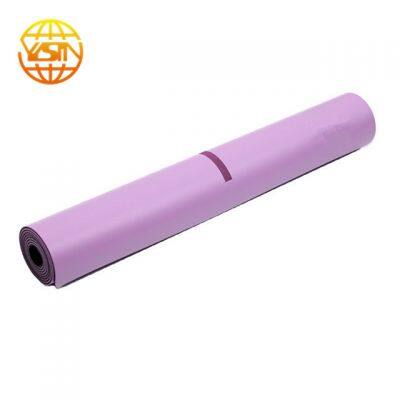 Eco-Friendly Double Color Layer Exercise Non-Slip Colorful Best Rubber Yoga Mats photo-3
